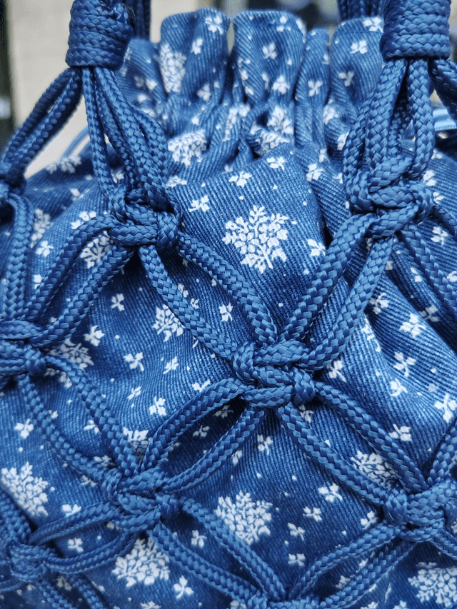 Sac macramé M
